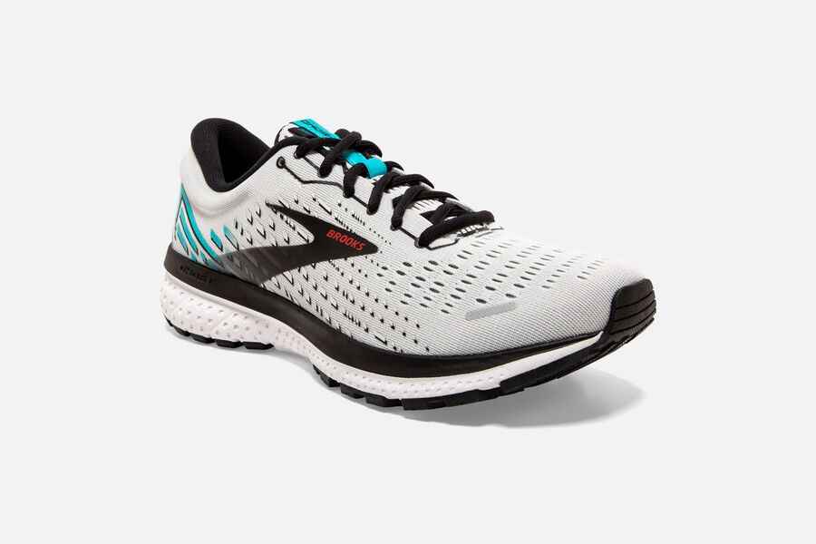 Brooks Running Shoes - Ghost 13 Road Mens - Grey/Black - WEB-930248